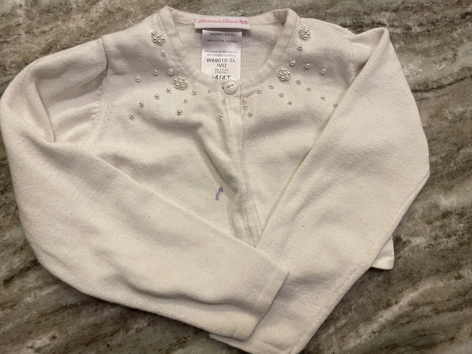 Bundle of 8 Sweaters/Cardigans Girls’ Size 3T/4T/5T Sweaters.Gap Kids/BonnieJean - Image 4 of 4