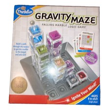 Complete Think Fun Gravity Maze Marble Run Lo...