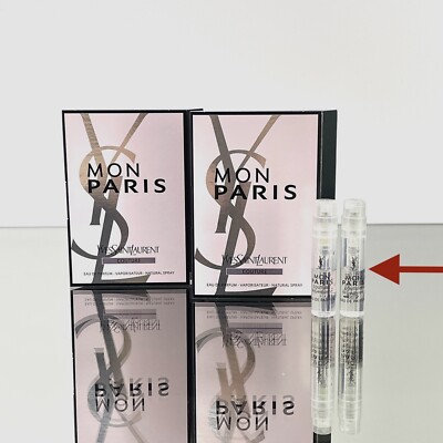 2PCS)YSL Mon Paris Couture Women Perfume 0.04oz-1.2ml EDP Spray SAMPLE VIAL (C78