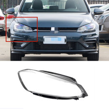 Right Side For Volkswagen Golf7.5 Golf R GTI 18-21 Headlight Lens Cover+Glue 1X