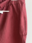 NWT Fabindia 100% Cotton Women's Pant Wine 🍷 Burgundy Elastic Back Cropped 36 — photo 8