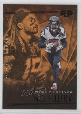 2020 Panini Illusions Trophy Collection Orange Will Fuller V #63 05hs