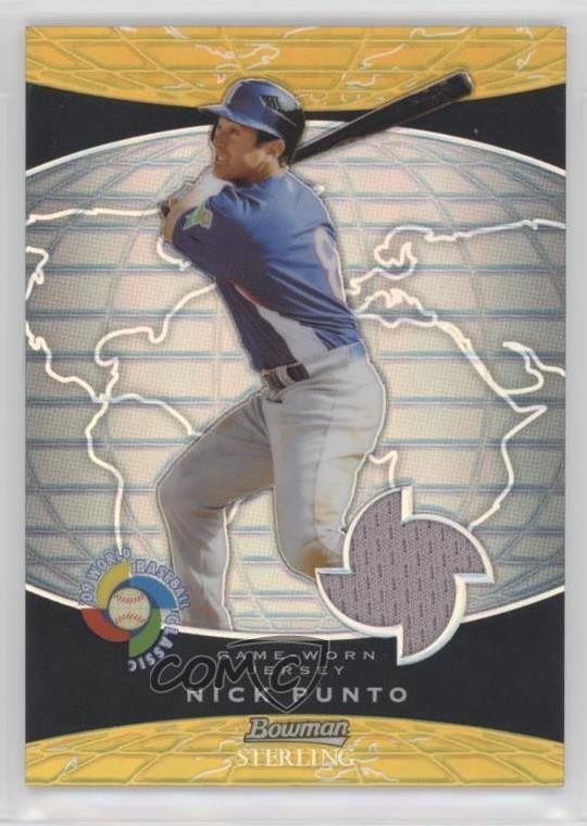2009 Bowman Sterling Gold Refractor 24/50 Nick Punto #BCR-NP l8x