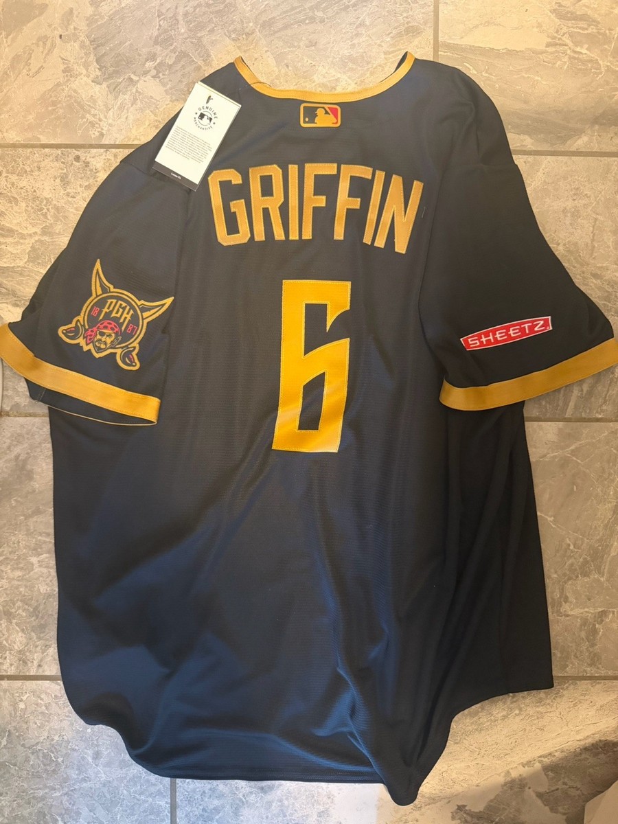 IN HAND Sz XL Konnor Griffin Nike Pittsburgh Pirates City Connect