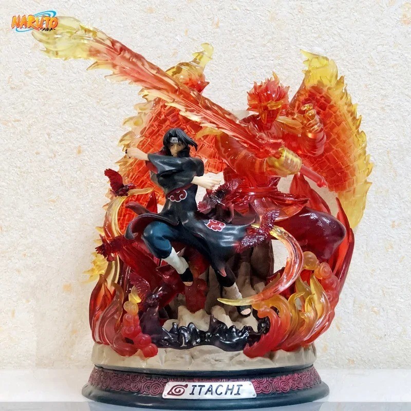 Figurine Manga Naruto Itachi Uchiha Susanoo 36cm - Statue Collection Akatsuki
