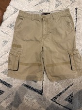 Airwalk Shorts Mens 34 Tan Cargo Corduroy Poc...