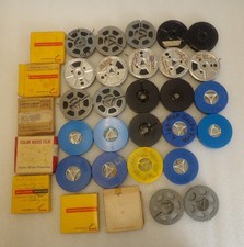 31 Vintage 8 mm 3 inch film reels home movies good condition see pics