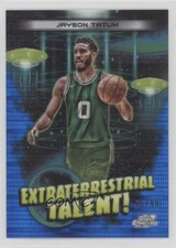 2023-24 Topps Cosmic Chrome Blue Moon Refractor 55/99 Jayson Tatum #ET-5 7y2