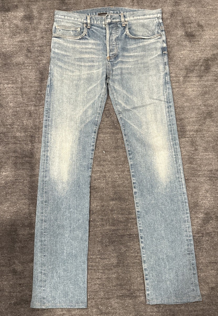 Dior Homme Jeans Men's 30 32x32 Hedi Slimane Japan Denim Straight
