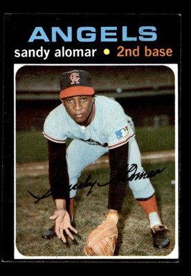 1971 Topps Baseball #745 Sandy Alomar EX *e1