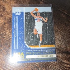 Panini 2024-25 NBA Hoops Frequent Flyers Alexandre Sarr #14 Washington Wizards