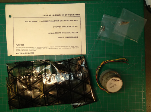 Hewlett-Packard 07130-60242 Step Motor Retro Kit for HP Strip Chart Recorders - Afbeelding 1 van 7