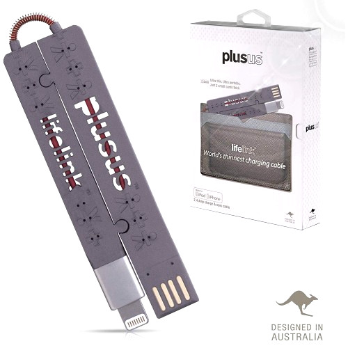 PlusUs LifeLink USB to Apple MFi Lightning, Charge & Sync Cable iPhone, iPad