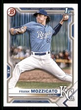 Frank Mozzicato 2021 Bowman Draft #BD-95 Kansas City Royals