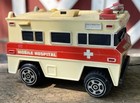 Ideal Toys Tiny Mighty Mo Ambulance Friction Drive Vehicle Vintage 1974 1970s