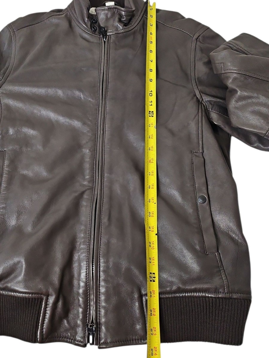 ジャケット・アウター 00s diesel Sheepskin Leather Jacket Diesel: Only The Brave BROWN, Size: L, Supple Sheepskin Leather