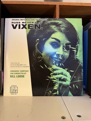 VIXEN Russ Meyer Bill Loose 12'' Vinyl Soundtrack REAL GONE Music