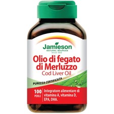 JAMIESON Olio di Fegato di Merluzzo 100 perle