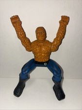 2005 Marvel Fantastic 4 Movie The Thing 4.5" Action Figure ToyBiz