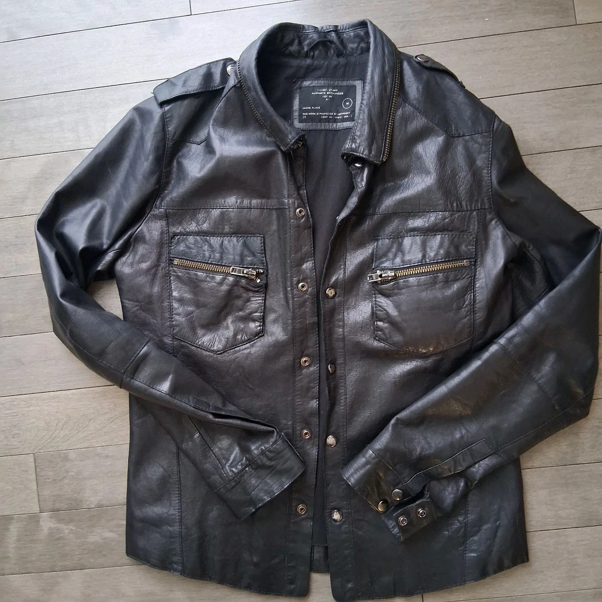 leather motorcycle shirt products for sale | eBay