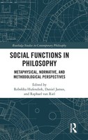 Social Functions In Philosophy | Rebekka Hufendiek (U. A.) | Buch | Englisch