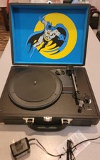 NECA 2014 Batman Turntable Vinyl Record Player 3 Speed Hastings limited Edition