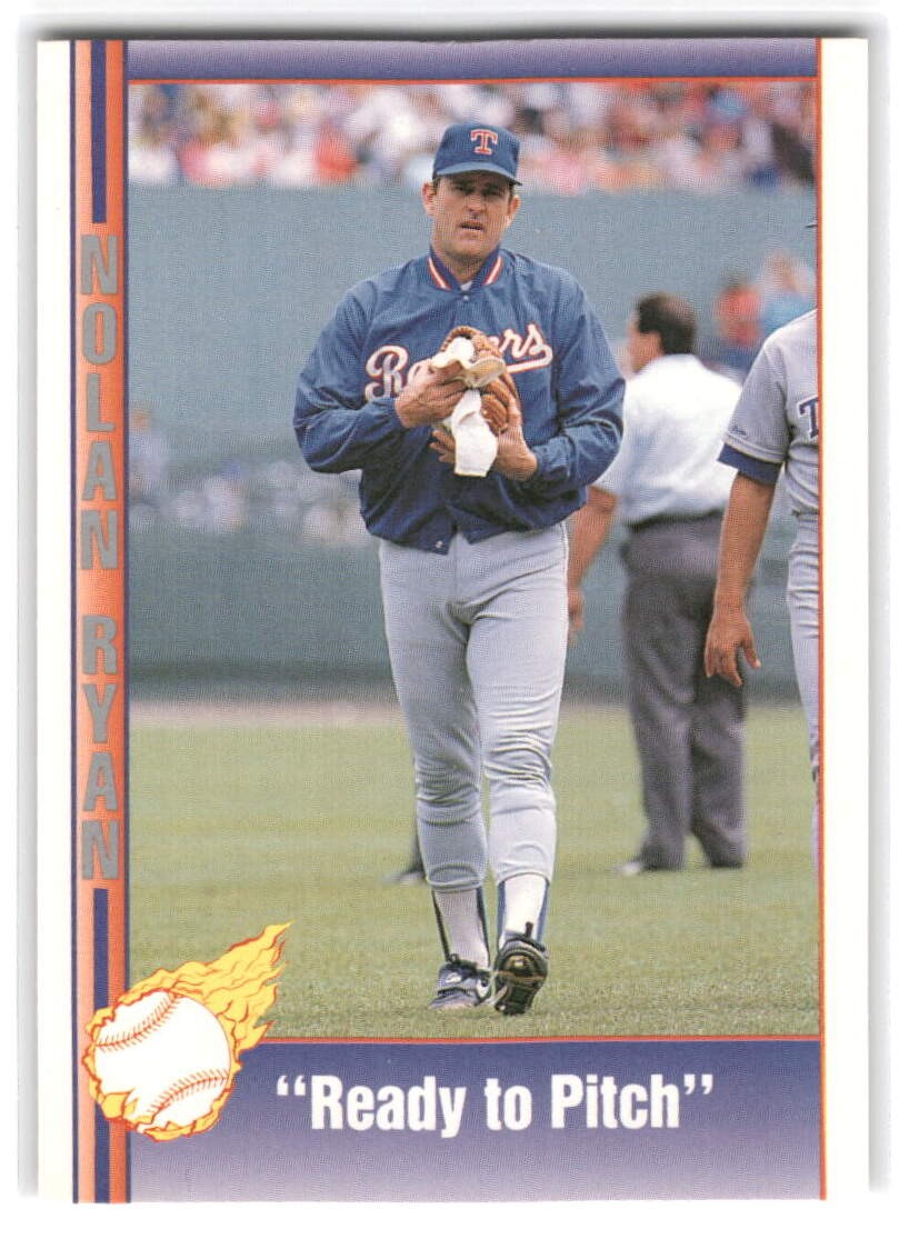 Nolan Ryan 1992 Pacific Nolan Ryan Texas Express II Baseball #217 Texas Rangers