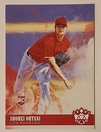 2018 Panini Diamond Kings Shohei Ohtani RC Rookie SP Rare Pitching #73 Goat