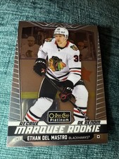 2024-25 O-Pee-Chee Platinum #224 - Marquee Rookie - Ethan Del Mastro - Chicago