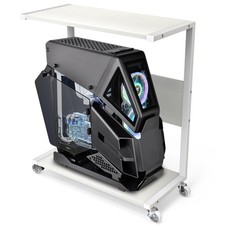 Computer Tower Stand, Upgrade 2-Tier Extra Large Gaming ATX-Case Storage CPU ...