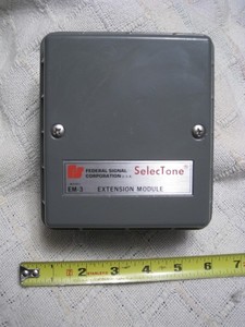 Federal Signal SelecTone Extension EM-3 Module Model# EM3