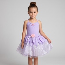Girls Custom Lilac Fairy Flower Dance Costume Ballet Lyrical Musical Theater 5-7