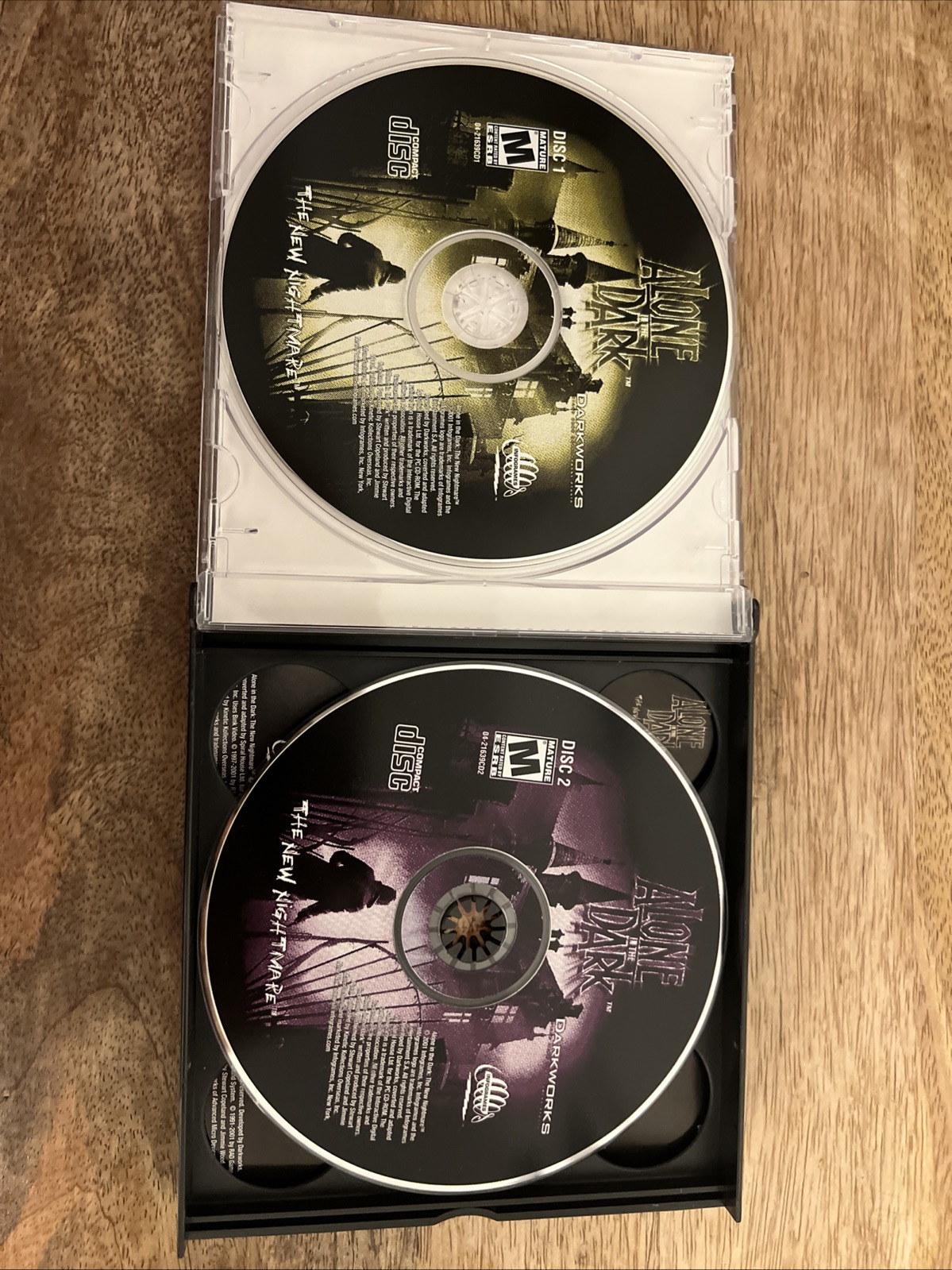 Alone In The Dark The New Nightmare Video Game Pc Cd-ROM M-Mature