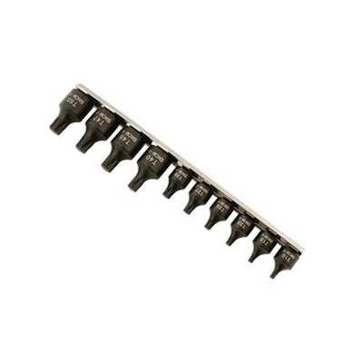 Laser Tools Low Profile Star Socket Bit Set 1/4''D, 3/8''D 10pc 5664