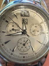 ESQ Swiss Chronograph Men’s Watch – Model E5290 – Stainless Steel –Swiss Quartz