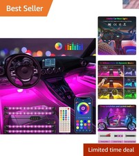 Customizable Rgb Led Interior Car Lights With Remote And Smart App Control Customizable Rgb Led Interior Car Lights With Remote And Smart App Control