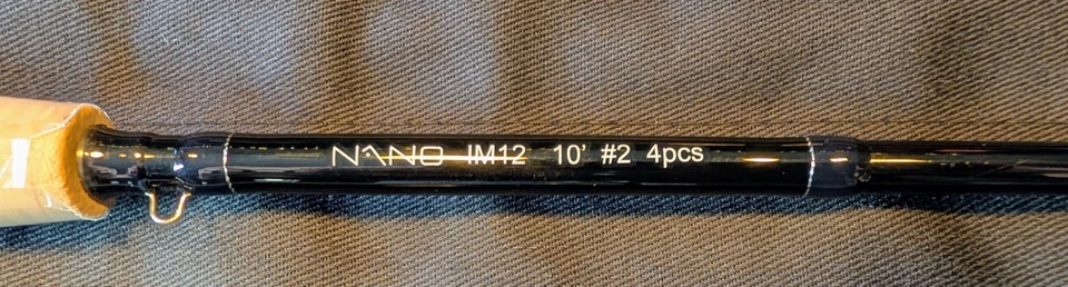 Maxcatch Nano Euro Nymph Fly Rod, 2 WT, 10FT, 4PC, NEW - Image 2 of 4
