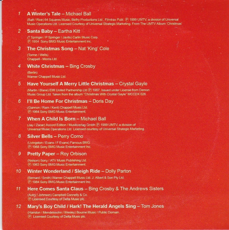 THE ULTIMATE CHRISTMAS ALBUM Disc 2 - Bild 2 von 3