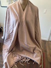  TREASURE & BOND Nordstrom Pink  Fringe Scarf Shawl Pashmina Cardigan NWT