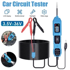 3.5-36V Automotive Digital Power Circuit Electrical Tester Probe Car Test Device
