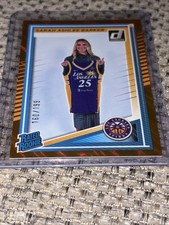 2025 Donruss WNBA Sarah Ashlee Barker ORANGE LASER Rated Rookie RC /199