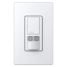 LUTRON MS-A102-WH Occ Snsr,PIR/Usonic,120-277V AC,Wht 36WH02