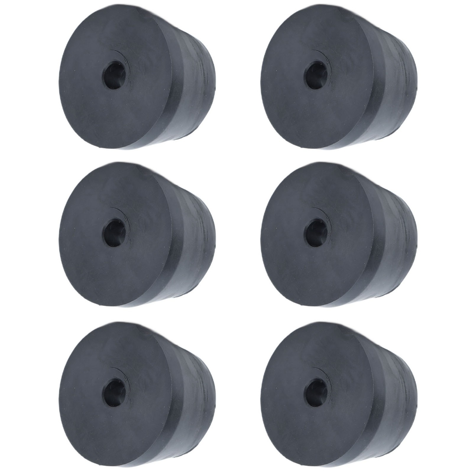 6Pcs Air Compressor Rubber Feet Anti Vibration Foot Pad Shock Absorber Small