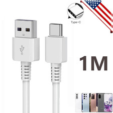 USB-A to USB-C Data Charging Cable 3FT For Samsung LG Phones Tablets Android