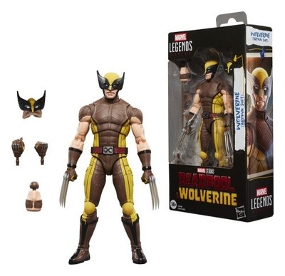 Marvel Legends Deadpool & Wolverine Wolverine (Brown Suit) 15 cm Actionfigur