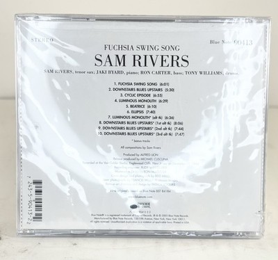 Sam Rivers – Fuchsia Swing Song CD (1965/Blue Note) New Sealed w