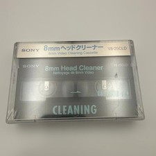 Sony V8-25CLD 8mm Hi8 Digital8 Video Head Cleaning Cassette Unused Japan NEW