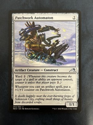 Patchwork Automaton (M/NM) - Kamigawa: Neon Dynasty - English Magic MTG - EDH