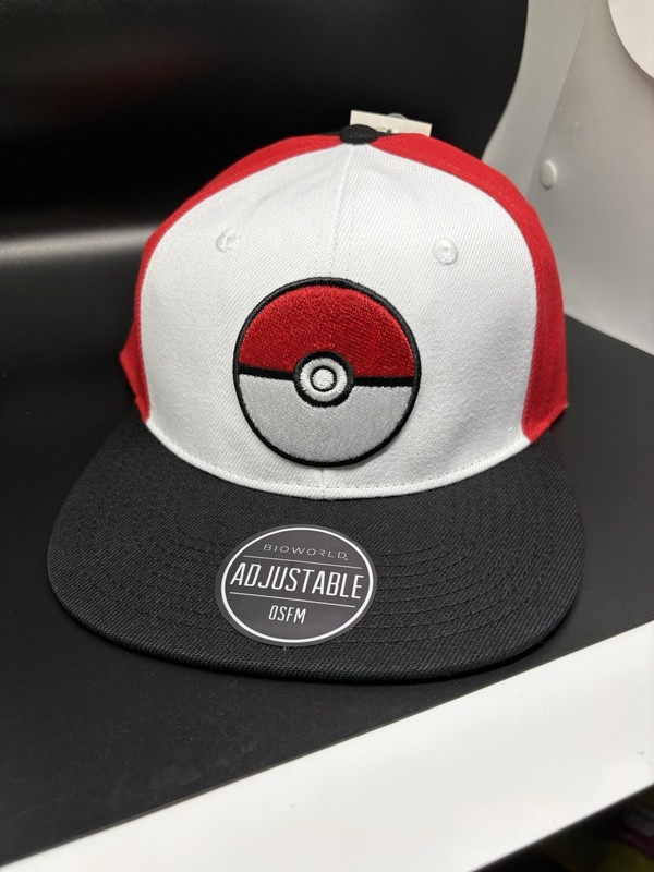 Pokémon - Poké Ball Snapback Adjustable Hat Cap