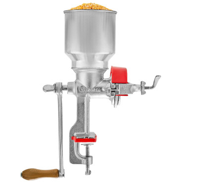 Victoria Manual Cast Iron Grain Mill Corn Grinder High Hopper